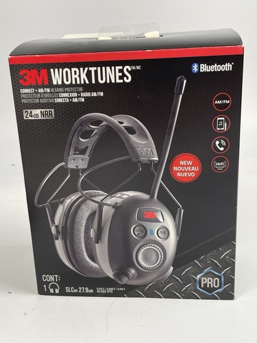 3M WorkTunes Connect + AM-FM Wireless Headset with Bluetooth 