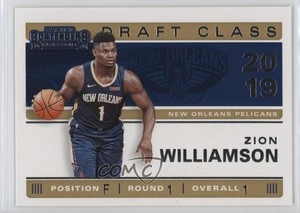 2019-20 Panini Contenders Draft Class Zion Williamson #1 Rookie RC