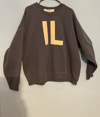 State of Mind Women Size XL Color grey IL lettering. New with tags