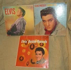 ELVIS PRESLEY 3 LP Vinyl Lot Album LPM-1382 Loving You LPM-1515 Golden LPM-1707