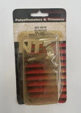 NOS NTE ELECTRONICS 501-0010 SINGLE-TURN/LINEAR POTENTIOMETER 