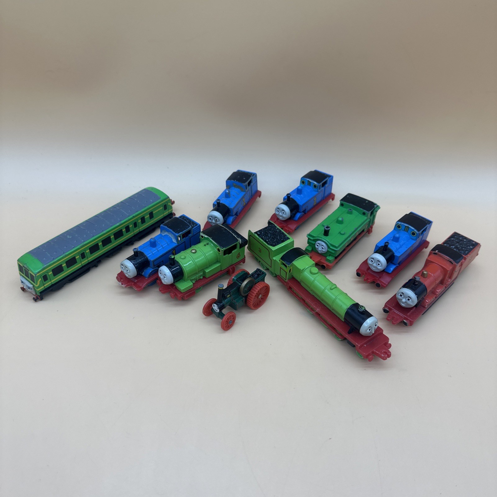 Thomas The Tank Engine ERTL DieCast Lot of 10 Trains Vintage Henry Duck Daisy