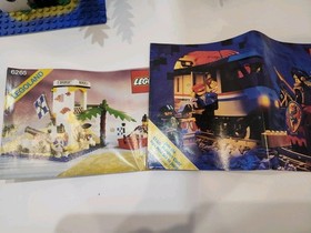 Vintage 80&rsquo;s LEGO PIRATES 6265 SABRE ISLAND w/Instructions And Original Box