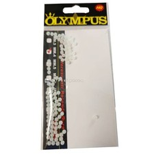 PERLINE TONDE DURE FLUO' 100 PZ OLYMPUS PESCA MARE FIUME TERMINALI SALVA NODO