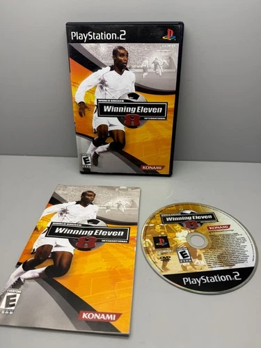 Winning Eleven 8 PS2 Sony Playstation 2 COMPLETE TESTED WORKING