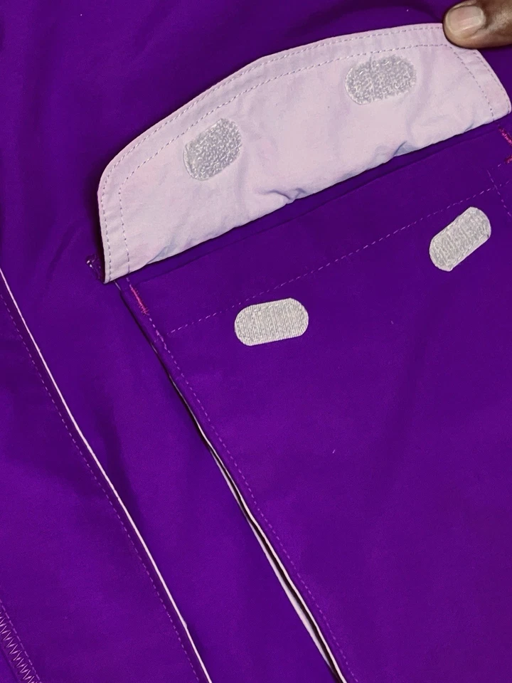 Chaquetas de invierno Lands End Squall forradas de lana impermeables a prueba de viento niñas talla L Foto 3 de 4