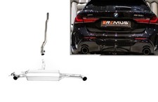 Remus Axle-Back Sportauspuff BMW 1er M135i, F40, Bj. ab 2019, ohne Endrohre