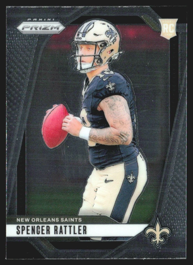 Spencer Rattler trading card