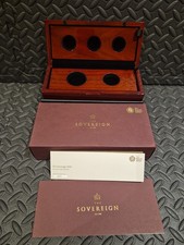  Royal Mint The Sovereign 2018 Five Coin Gold Proof Set Box/COA #625/750