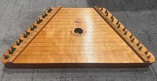 The Music Maker Nepenenoyka Lap Harp Zither Instrument With 6 Songs, Tuner, Pick