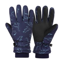 Gloves Winter Snow Waterproof Gloves Mittens for Boys Girls Ski Glove Warm Th...