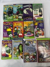 Veggie Tales VHS Lot of 12- Christmas/Easter - Silly Song Sing Along