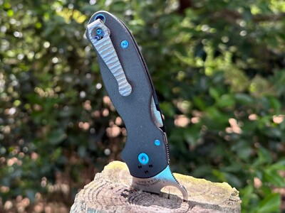 Titanium Deep Carry Pocket Clip for Spyderco PM2, PM3, Manix, and more!!