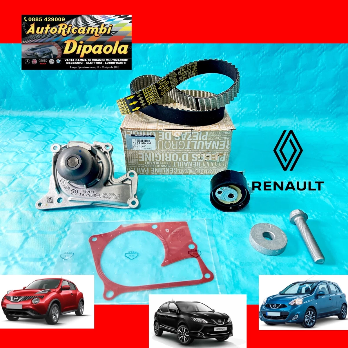 Kit Distribuzione Nissan Qashqai →🥇 Prezzi, Offerte E Confronto Prodotti - Foto 10