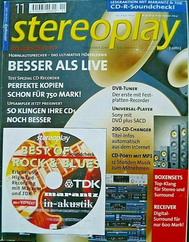 STEREOPLAY 11/00,KENWOOD DPF J 6030,KRF V 5030 D,PERPETUAL P 1 A,P 3 A,EXPANIUM