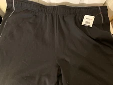 NEW Reebok Mens Sz 3XL DELTA FLEECE JOGGER RUNNING PANTS Black NWT