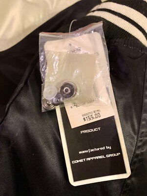 Rare New/Unworn w/Tags XL Rocawear 99 Bomber Baseball Jacket Ecru