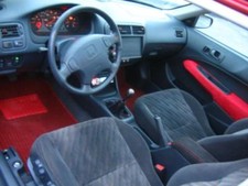 Jersey Door Inserts Compatible With Civic Sedan Coupe Jdm Ek 96 97 98 1999 2000