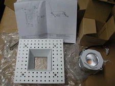 WAC Aether Lighting R3ASDL-F830-WT invisible trim 3.5" 30 available LED 15.5W