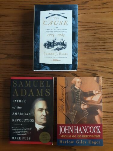 Am. Rev.: The Cause HC, Ellis; Samuel Adams PBPuls; Hancock PB, Unger ; Good. mc - 第 1/22 張圖片