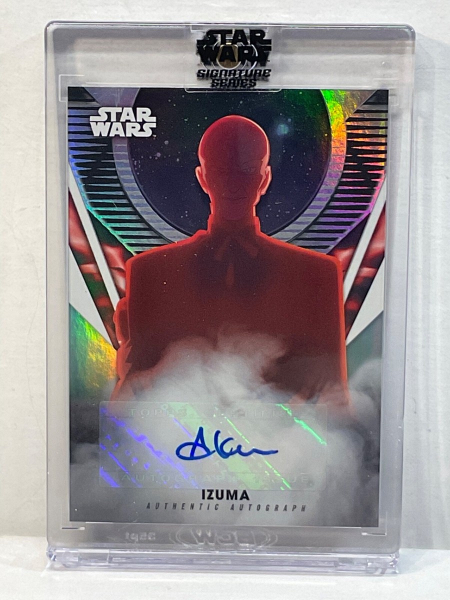2023 TOPPS STAR WARS SIGNATURE ANDREW KISHINO AUTO AS IZUMA 2023 TOPPS STAR WARS SIGNATURE ANDREW KISHINO AUTO AS IZUMA