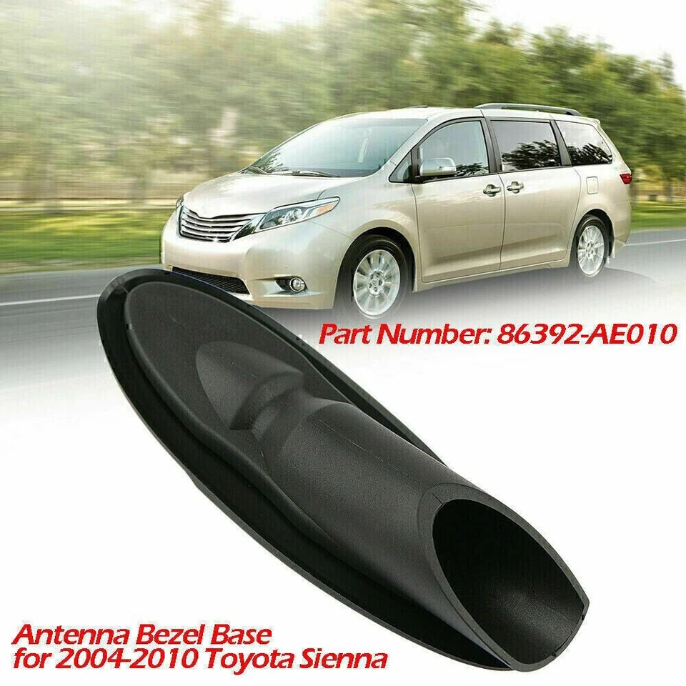 Antenna Bezel Ornament Manual Radio Base Fits Toyota Sienna 2004-2010 86392AE010 - Imagem 3 de 4