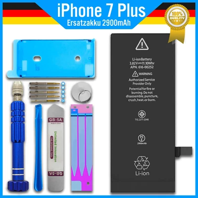 PROBAGZ Ersatz Akku für Original Apple iPhone 7 PLUS Batterie + Werkzeug + Rahmen Kleber
