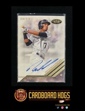 2018 Topps Tier One Break Out Autographs Raimel Tapia Colorado Rockies 154/275