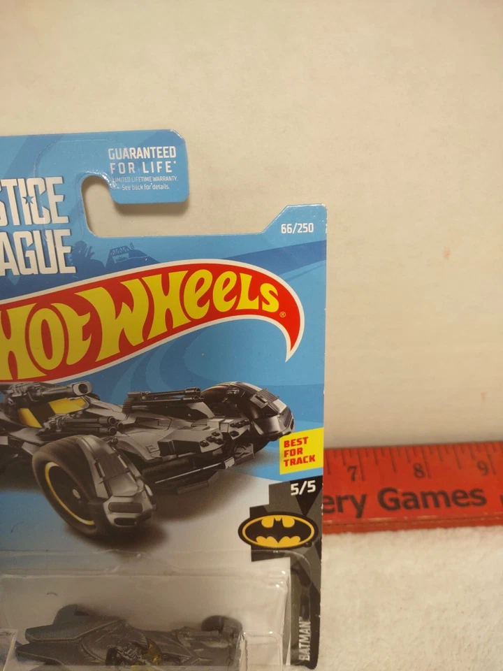 2017 Hot Wheels DC Justice League Batmobile - Image 4 of 4