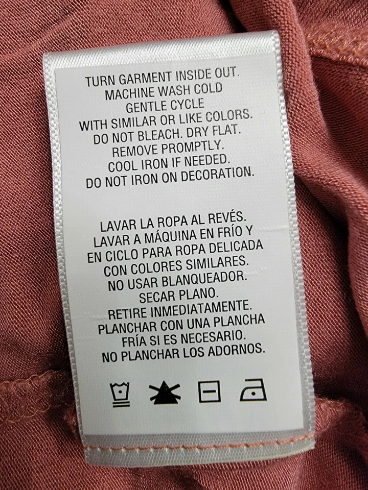 Jaclyn Smith Womens Shirt Top Blouse Size 2X Pinkish Purple - Image 4 of 4