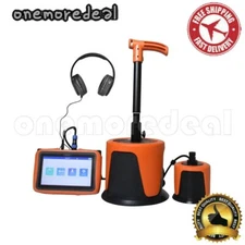 L6000 Underground Water Leak Detector Locator+Large&Middle Sensors for Pipe Line