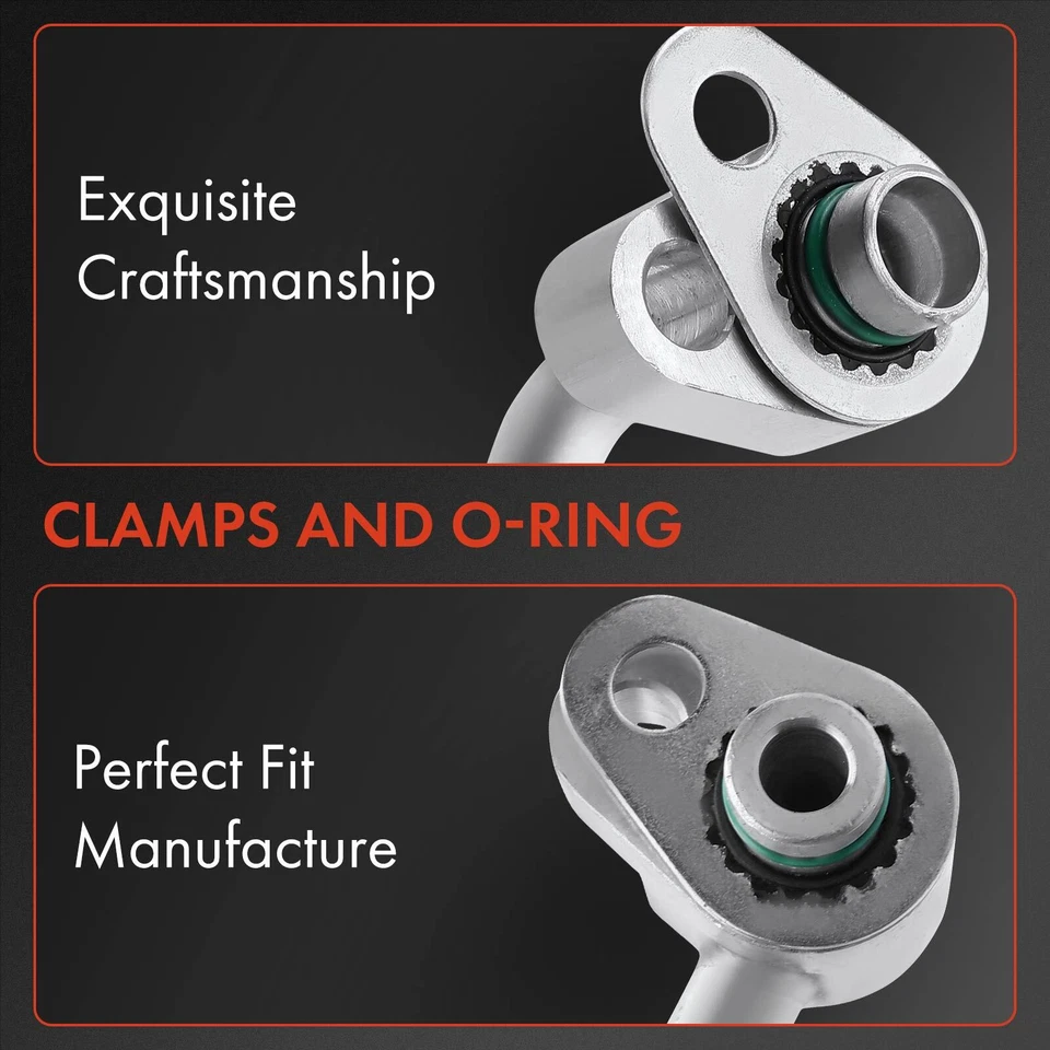 Línea de descarga de aire acondicionado para Chrysler 300 Dodge Challenger Charger Magnum V8 5,7 L 6,1 L Foto 3 de 4