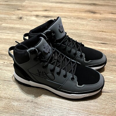 K1X Playhard FTX K1XFWM000017 Mens 10.5 Basketball Shoes Black Athletic Sneakers