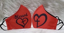 Blessed Adult Reusable Adjustable Face Masks 2-pack.