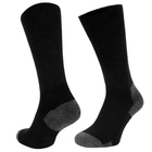 Extra Wide Unisex Diabetic Tube Socks (Pack Of 3 Pairs) Fit Up To 4E/6E Foot & 22" Calf (Black - View #3