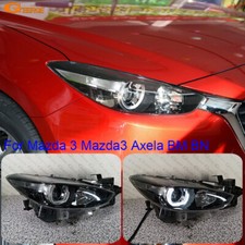 For Mazda 3 Mazda3 Bm Bn 2013 - 2019 Dtm M4 Style Led Angel Eyes Kit Halo Rings
