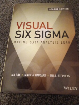 Visual Six Sigma Making Data Analysis Lean Wiley 