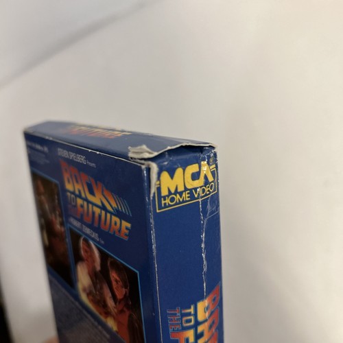 Back to the Future Beta (Not VHS) MCA Betamax Short Box *Error Label* rare htf - Picture 6 of 13