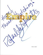 Rafael de La Fuente Signed Autographed EMPIRE Pilot Episode Script COA VD