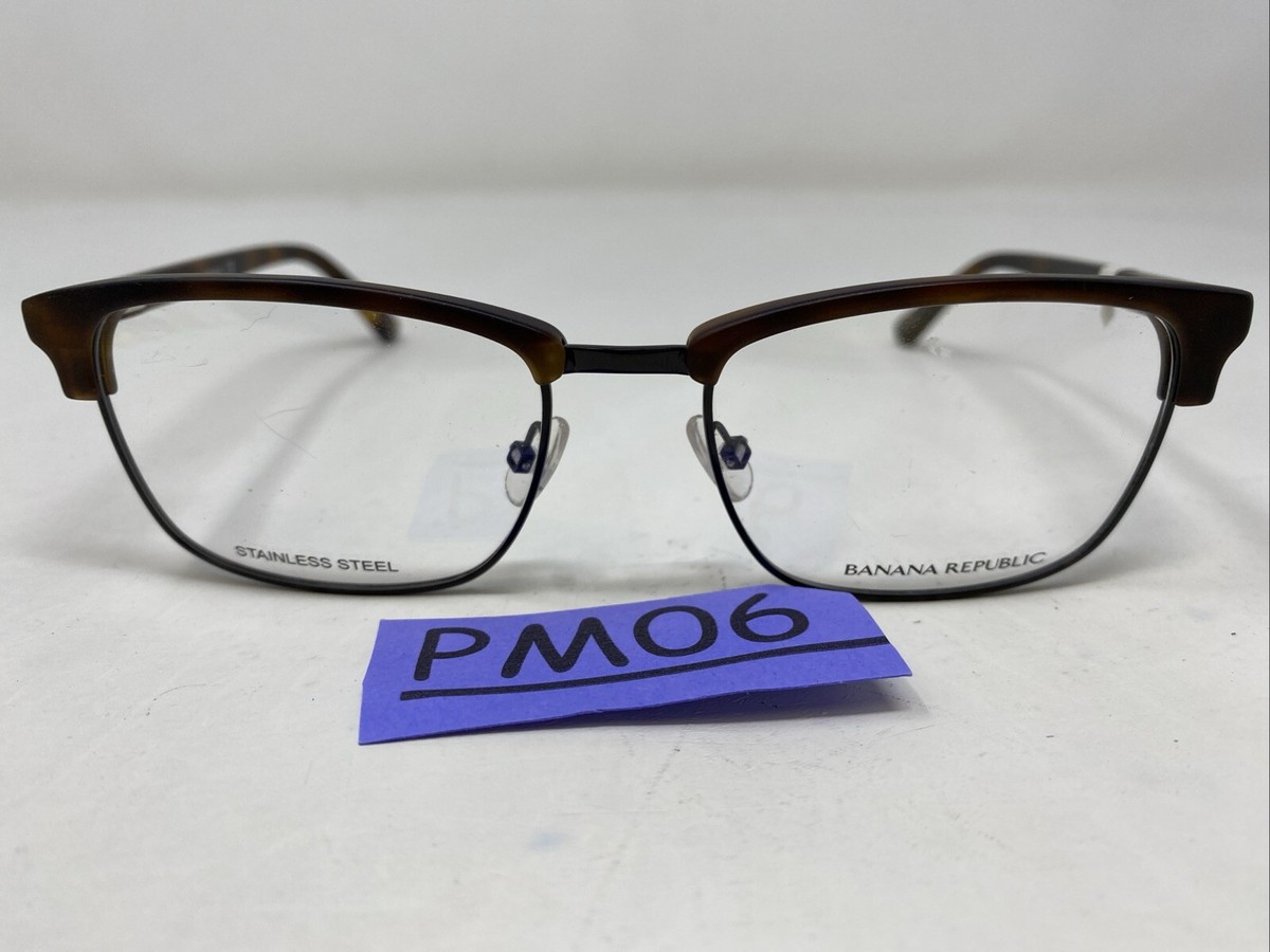 Banana Republic OTIS WR9 54-18-145 Brown Havana Eyeglasses 