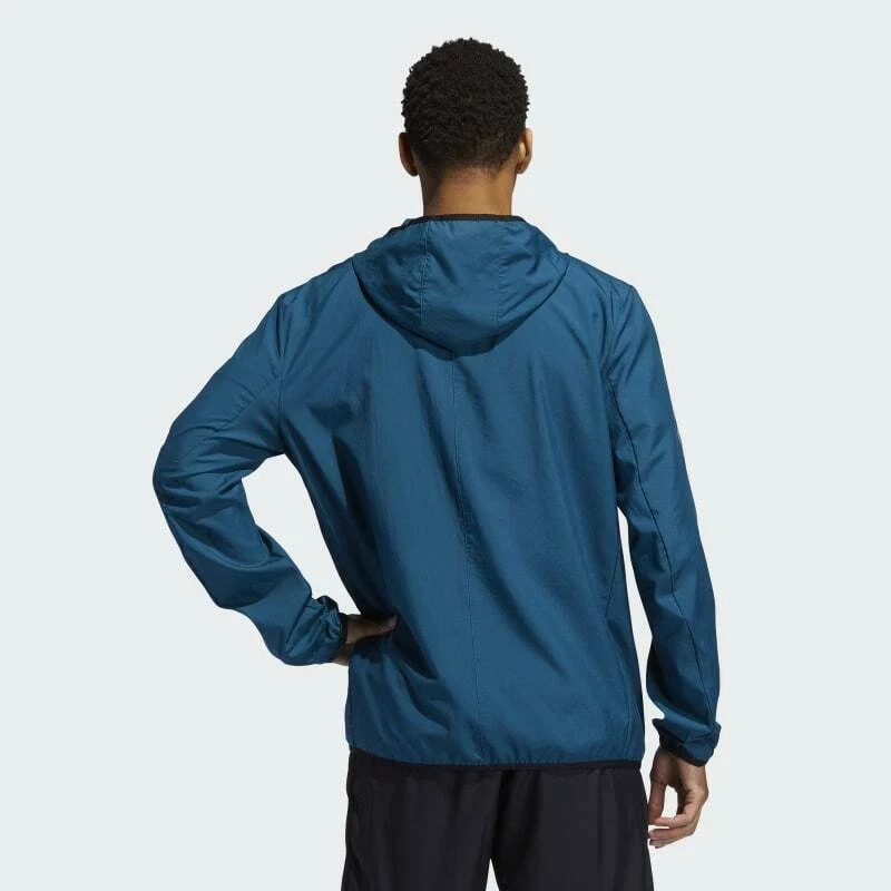 MEN'S adidas Men's OWN THE RUN HOODED JACKET - Image 2 of 2