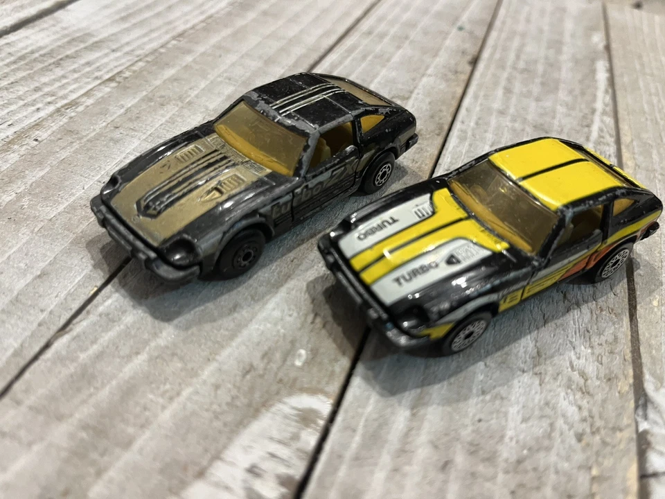 Lot Of 2 Vintage 1982 Matchbox Datsun 280 ZX 2+2 Turbo 1:59 Nissan 280ZX Cars - Image 2 of 4