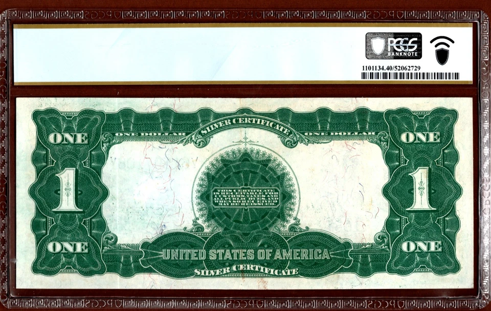 1899💲1 🦅 SILVER CERTIFICATE 🦅 BLACK EAGLE 🦅 PCGS EXF 40 - Image 2 of 4