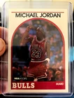 Michael Jordan 1989-90 NBA Hoops Chicago Bulls #200 Base Set Basketball Card
