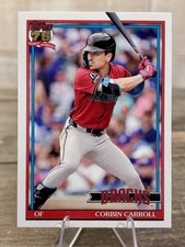 2026 Topps Series 1 Corbin Carroll #T91-58 Arizona Diamondbacks