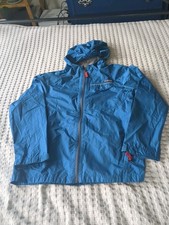 Patagonia Torrentshell H2NO Kids Size 12 Large Blue Full Zip Waterproof