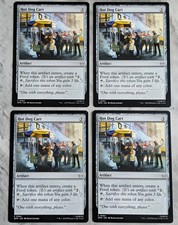 Carrito Hot Dog (JUEGO X4) | MTG Marvel Crossover SPM | EDH Mana Rock | Comida | Casi nuevo