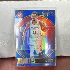 Panini 2021-22 Select Numbers Prizm Trae Young #29 Atlanta Hawks Basketball Card
