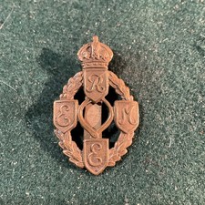 R E M E Cap Badges  gilded  ww1 era.  Ab2