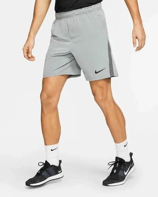 Nike Dri-Fit Knit Versatile Training Shorts Light Gray Mens Size XL (DM1040-077)
